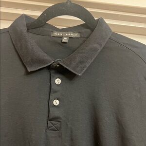 Robert Barakett Black Men's Polo Shirt